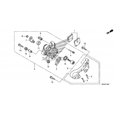 PARKING BRAKE CALIPER