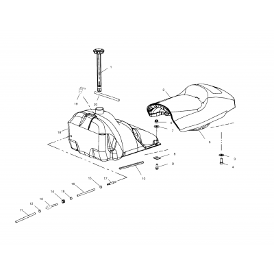 Seat & Gas Tank