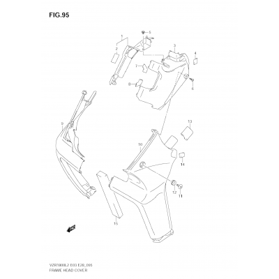 FRAME HEAD COVER (VZR1800 L2 E33)