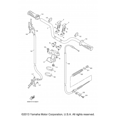 Steering Handle Cable