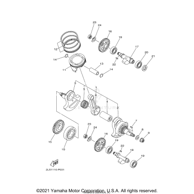 CRANKSHAFT PISTON