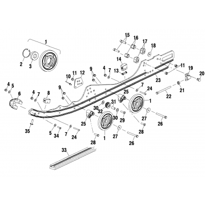 Rail Mounting (4973407340B08)