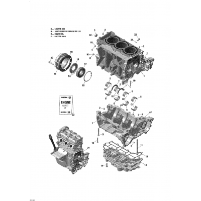 01- Engine Block - 900 ACE