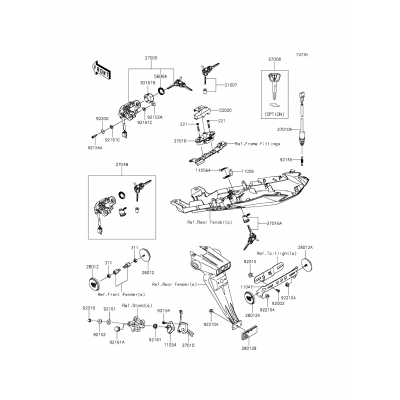 Ignition Switch/Locks/Reflectors