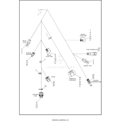 WIRE HARNESS, MAIN - FLTRXP (3 OF 9)