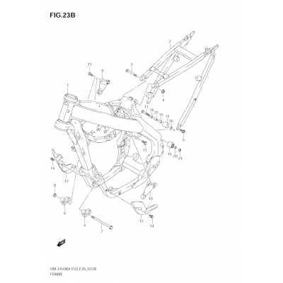 FRAME (RM-Z450 L1)