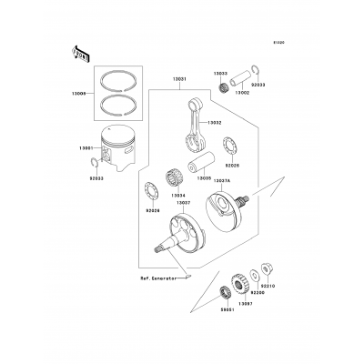 Crankshaft/Piston(s)