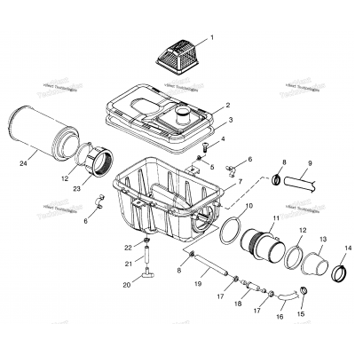 Air Box Scrambler 500