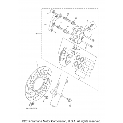 Front Brake Caliper