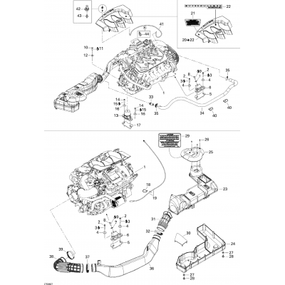 Engine And Air Intake Silencer