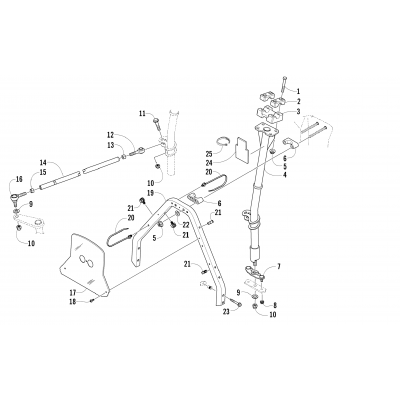 STEERING POST ASSEMBLY