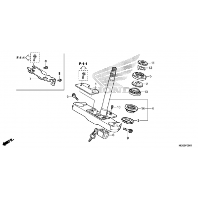 STEERING STEM (2)