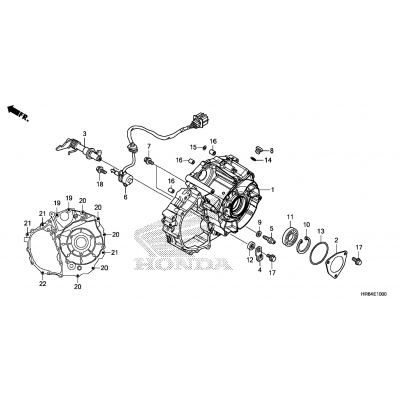 REAR CRANKCASE COVER