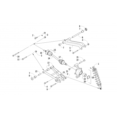 REAR SUSPENSION ASSEMBLY