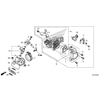 THROTTLE BODY / FUEL INJECTOR