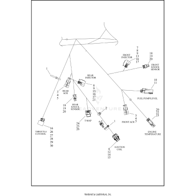 WIRING HARNESS, MAIN - FLHX (3 OF 11)