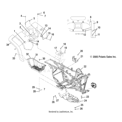CAB, REAR - A06CD32AA/AB/AC (4999201699920169A03)