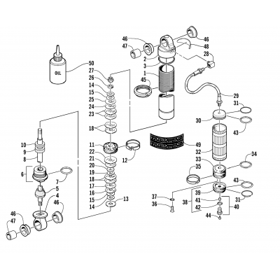 FRONT SUSPENSION SHOCK ABSORBER