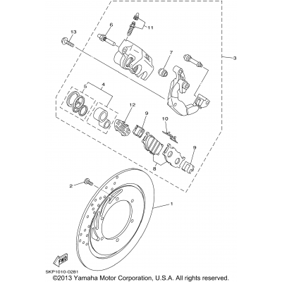 Front Brake Caliper