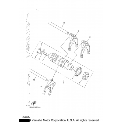 Shift Cam Fork