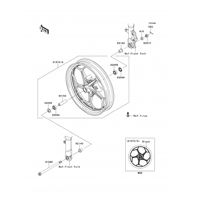 Front Wheel(ADFA)(CA,US)/(AEFA)