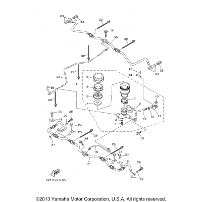 Rear Master Cylinder