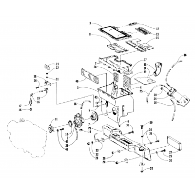 CARBURETOR, FUEL PUMP, AND AIR SILENCER