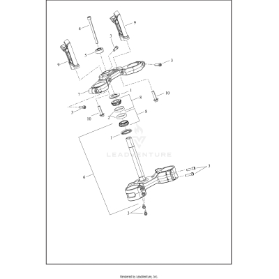 FORK BRACKETS, FRONT