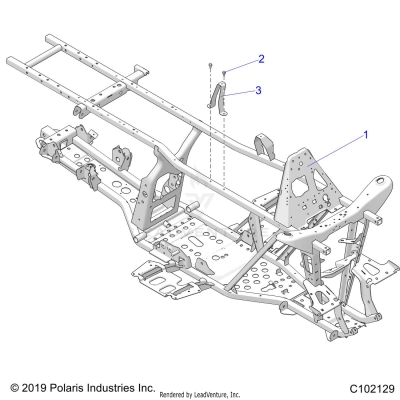 CHASSIS, FRAME - A20SWE57F1/S57C1/C2/E1/E2 (C102129)