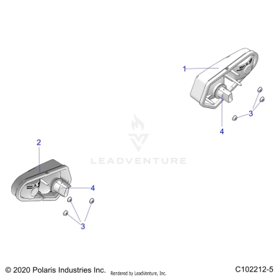ELECTRICAL, TAILLIGHTS - A25SYY95AH (C102212-5)
