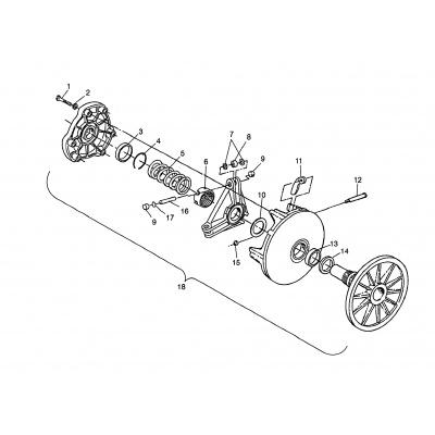 Drive Clutch Xcf