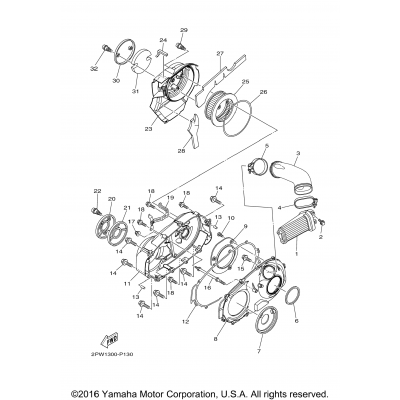 Crankcase Cover 2