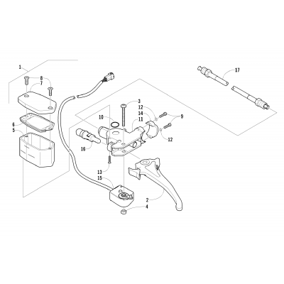 HYDRAULIC BRAKE CONTROL ASSEMBLY