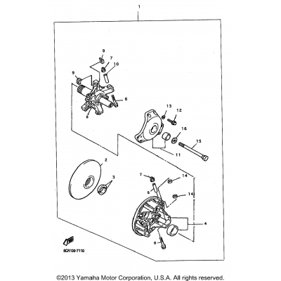 Alternate Clutch Rebuild Kit