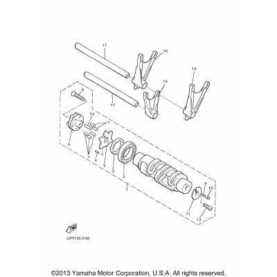 Shift Cam Fork