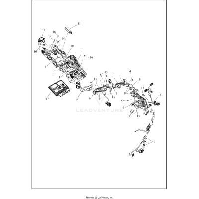 WIRING HARNESS, MAIN - INTERNATIONAL