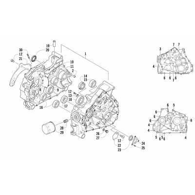 CRANKCASE ASSEMBLY