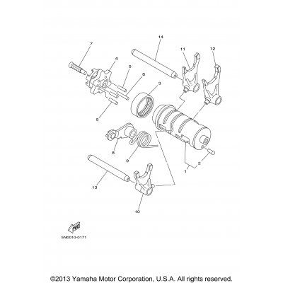 Shift Cam Fork