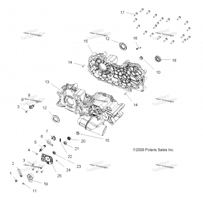 Drive Train, Main Gearcase