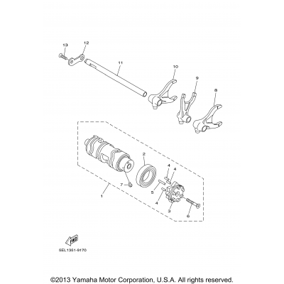 Shift Cam Fork