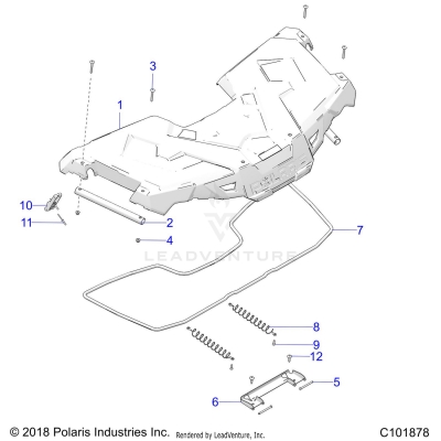 BODY, STORAGE, FRONT - A19SHE57FP [49ATVSTORAGE15570AA]