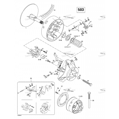 Drive Pulley (503)