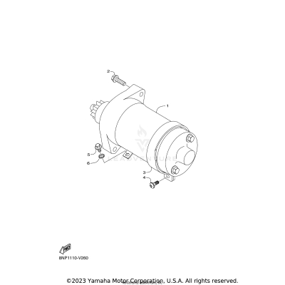 STARTING MOTOR