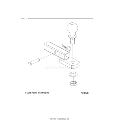 CHASSIS, HITCH - A17SES57F1/F2/FL/SET57F1 [100376]