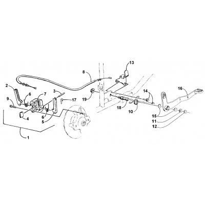 MECHANICAL BRAKE ASSEMBLY