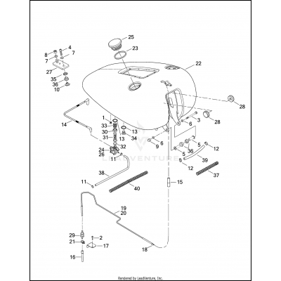 FUEL TANK - FXSTD