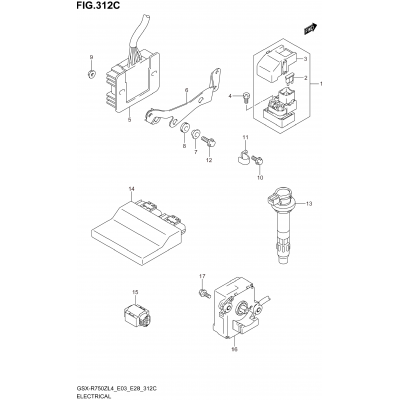 ELECTRICAL (GSX-R750ZL4 E33)