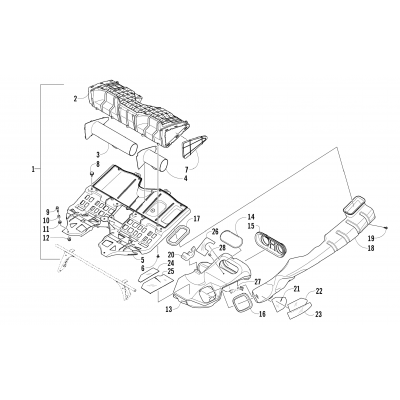 AIR SILENCER ASSEMBLY