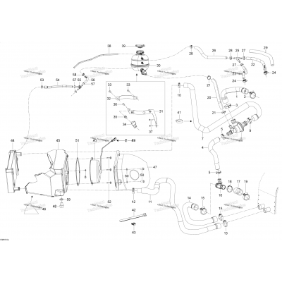 Cooling System - 600 E-Tec