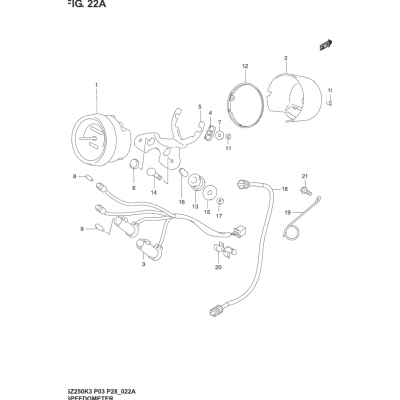 SPEEDOMETER (MODEL K3)